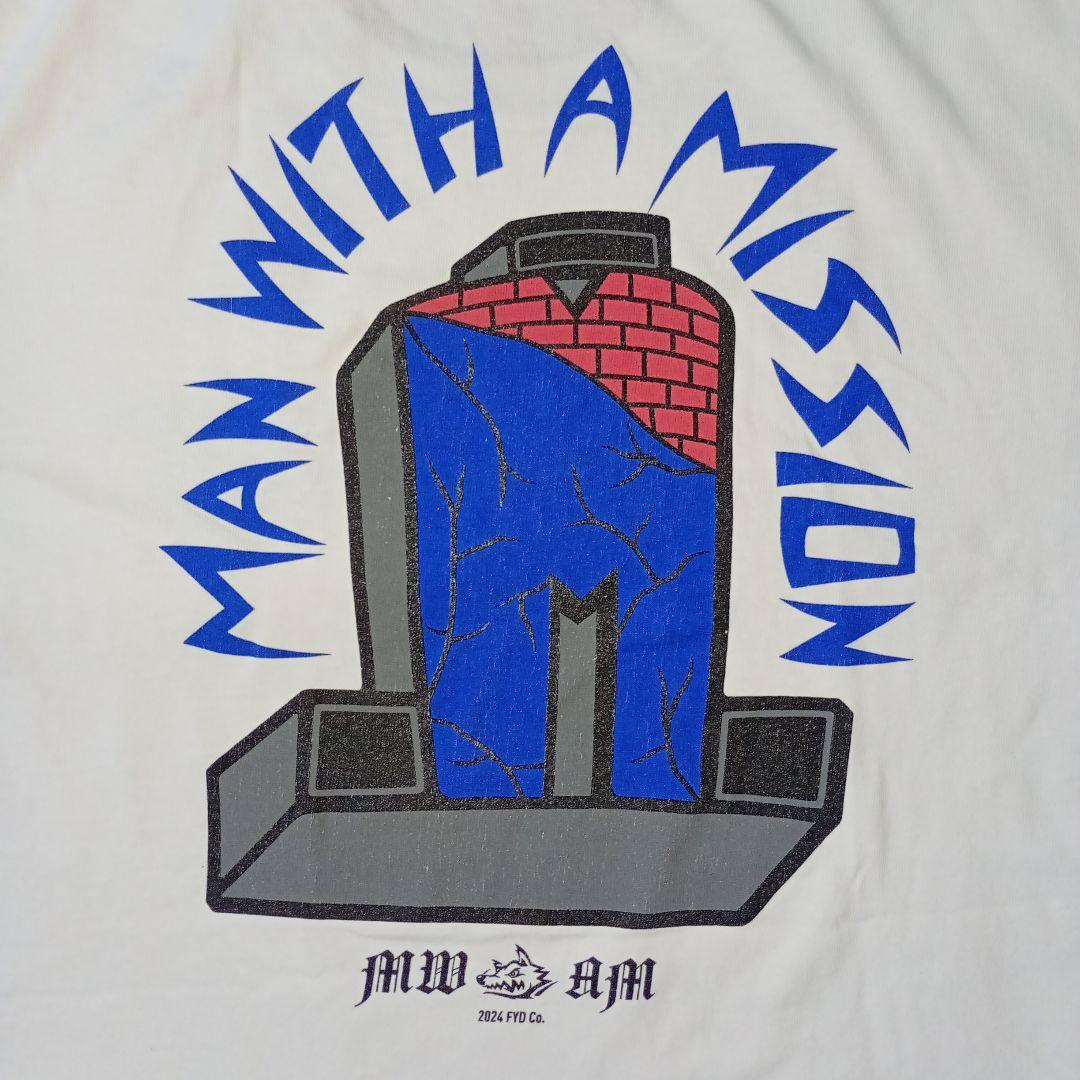 MAN WITH A MISSION ウォール　Tシャツ サイズL