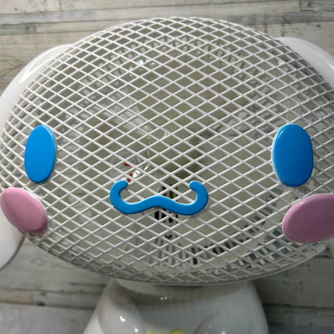 シナモンロール 扇風機 DPM-186SD ドウシシャ レトロ レア