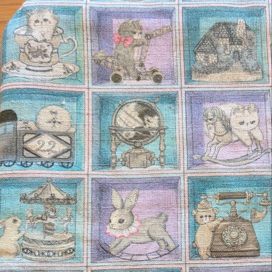 新作☆ふわふわガーゼハンカチ⭐️ユキエモン☆TOY　ナイトボックス　グリーン