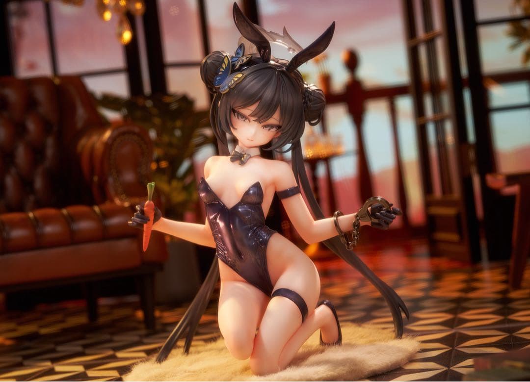 ブルーアーカイブ ガレージキット 未組立 キサキ チーパオ バニー ブルアカ