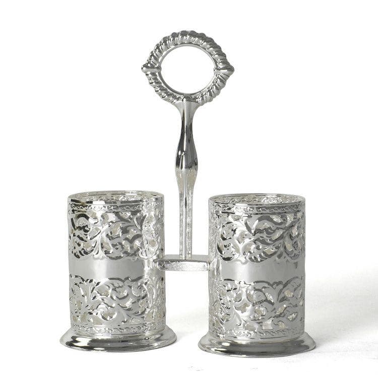 クイーンアン カトラリーホルダー QUEEN ANNE 銀メッキ インテリア雑貨