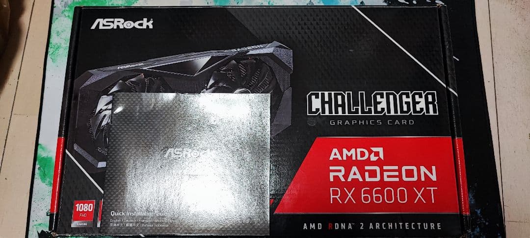 グラフィックボード・グラボ・ビデオカード radeon RX6600XT