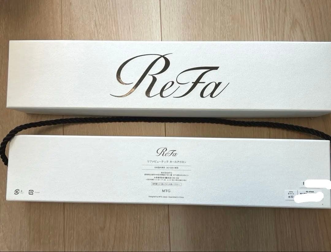 ReFa カールヘアアイロン ホワイト 32mm ジャンク品