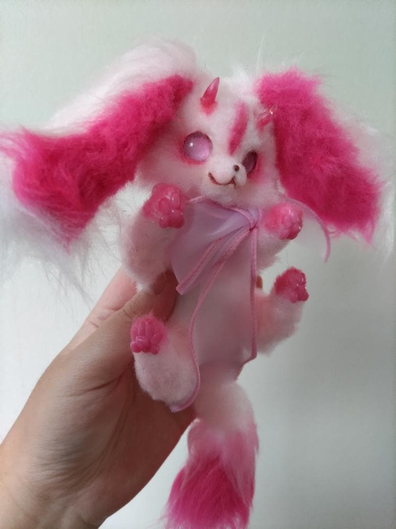 アートドール　幻獣　垂れ耳　ピンク　作家様