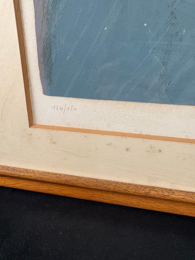 D023 カシニョール リトグラフ 直筆サイン エディション 124/150