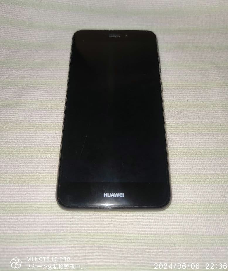 HUAWEI nova lite ブラック 中古