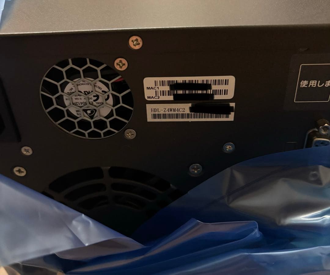 I・O DATA NAS HDDケース HDL-Z4WM4C2