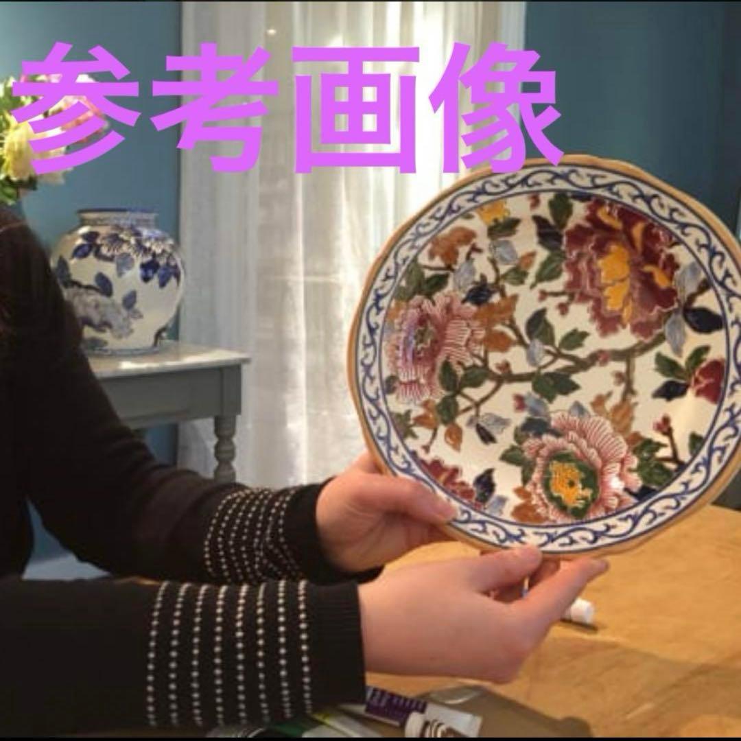 Gien（ジアン）　30cm プレート　飾り皿　ピボアン　アンティーク
