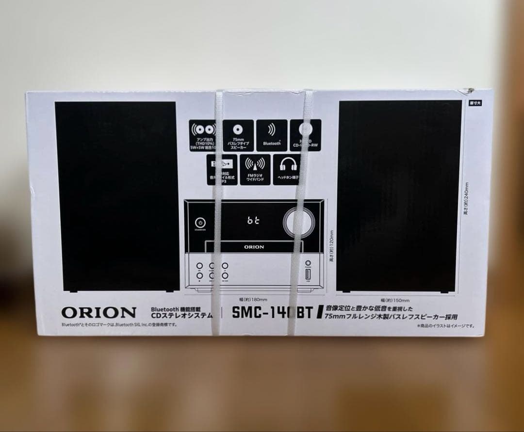 新品☆ ORION CDステレオシステム　SMC-140BT 430501