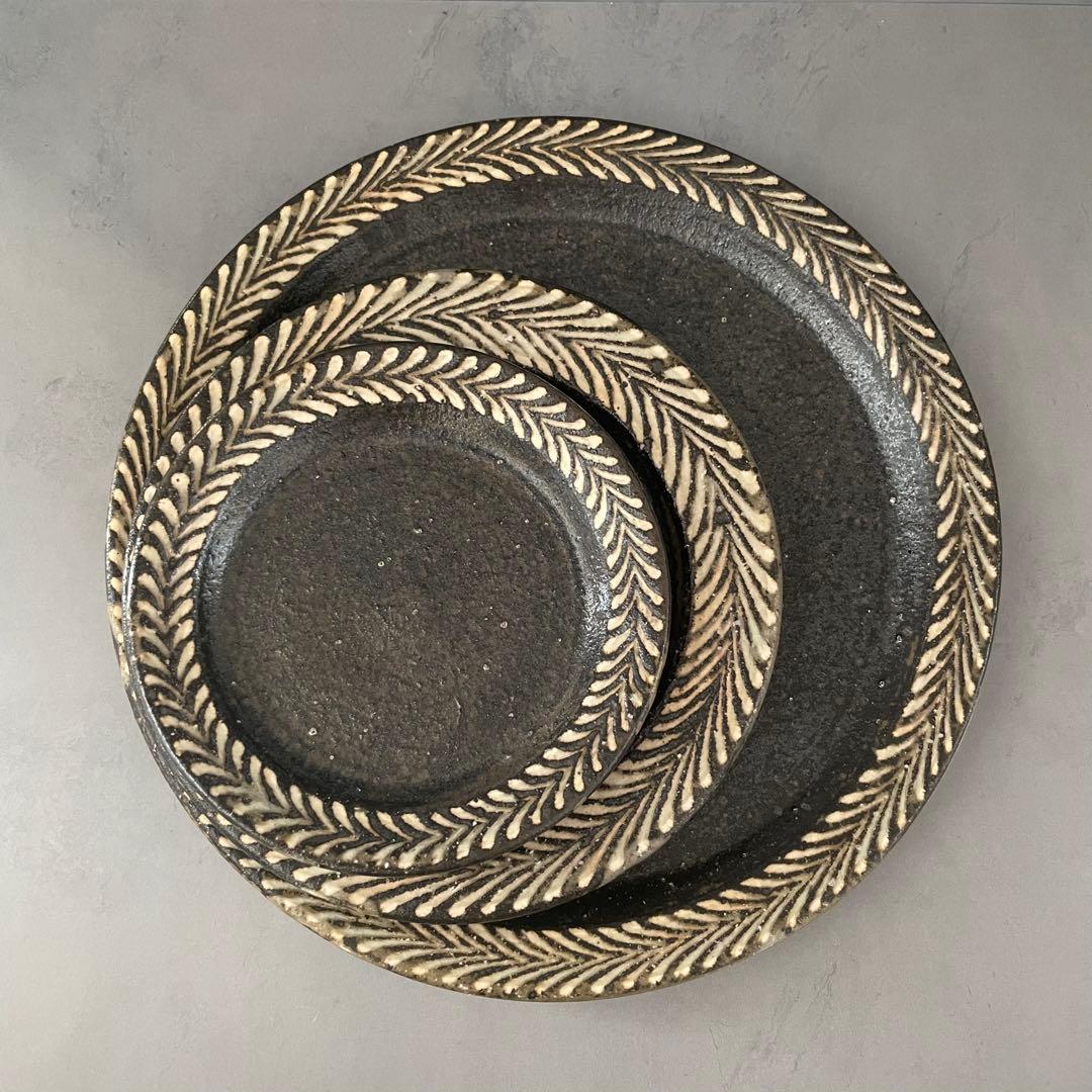 薮本寛之さんのお皿3点