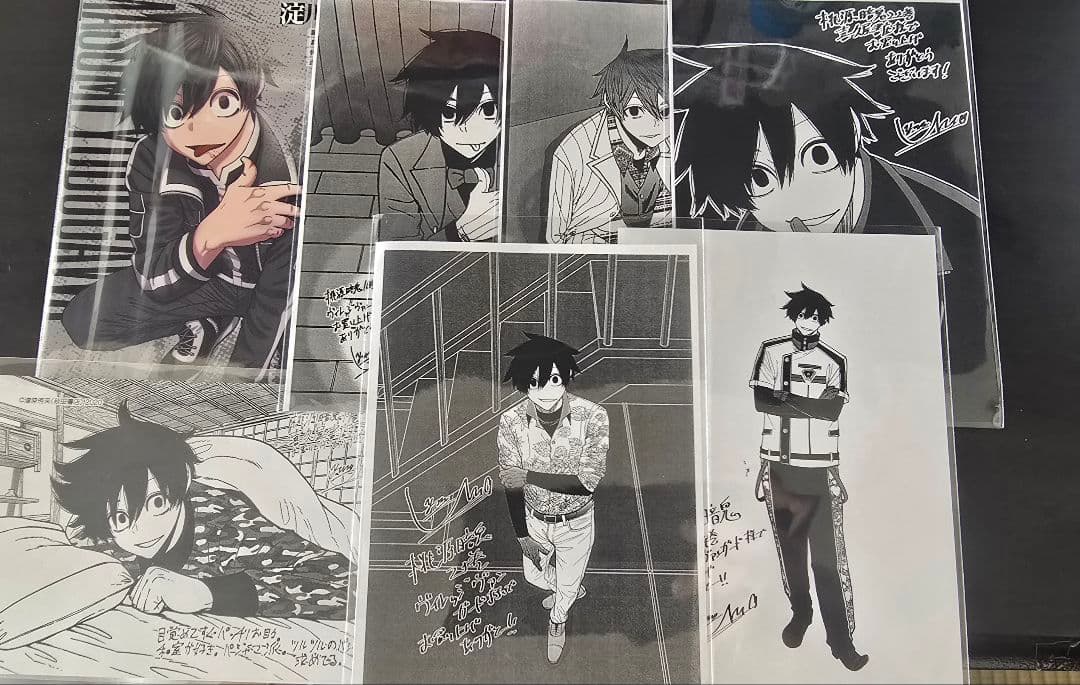 あ*べ様 桃源暗鬼 淀川真澄 セット 缶バッジ カード ポスカ ブロマイド アク