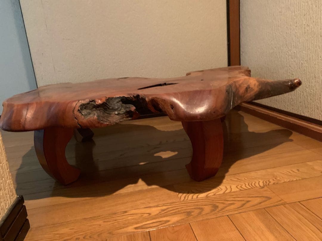 けやき 机 一枚板