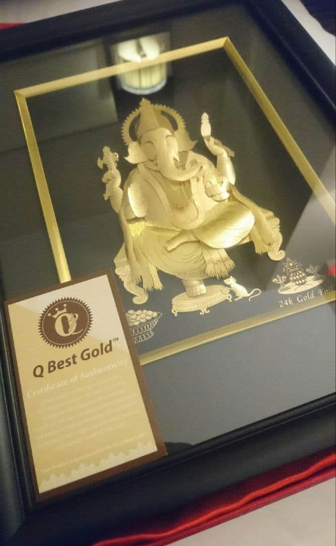 【ドバイ】 24K ゴールドフォイル　星座 水瓶座/Aquarius