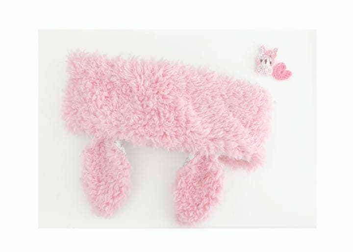 ハンドメイドスタイ　ベビー　うさみみ　ネックウォーマー