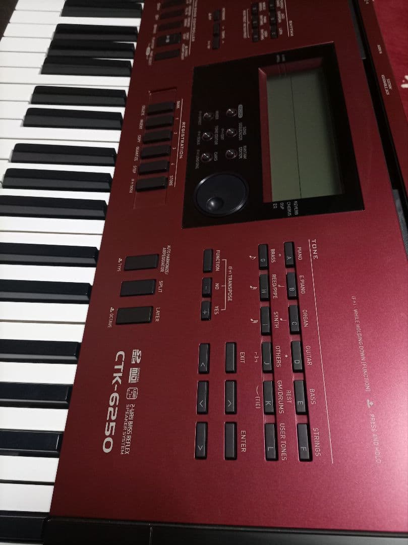[小山市] CASIO MIDI 電子キーボード 電子ピアノ CTK-6250