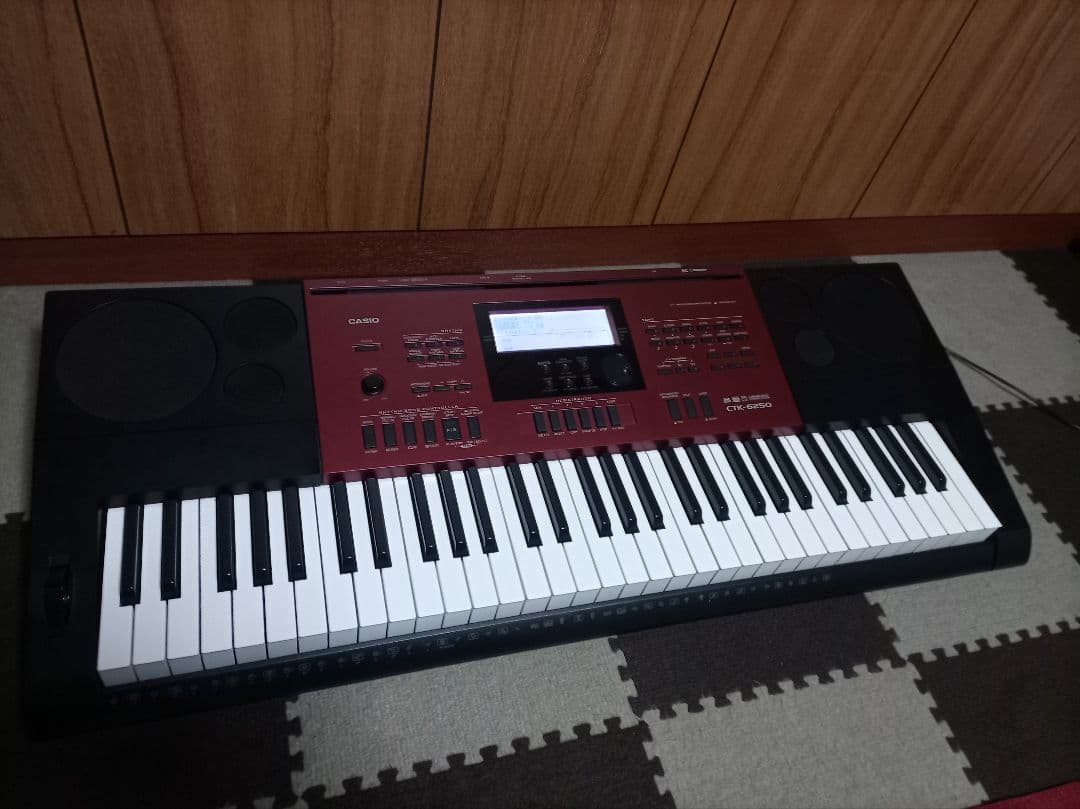 [小山市] CASIO MIDI 電子キーボード 電子ピアノ CTK-6250