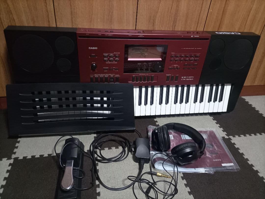 [小山市] CASIO MIDI 電子キーボード 電子ピアノ CTK-6250