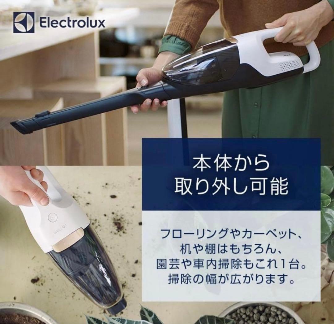 エレクトロラックス 掃除機 コードレス グラニットグレー WQ61-1OGG