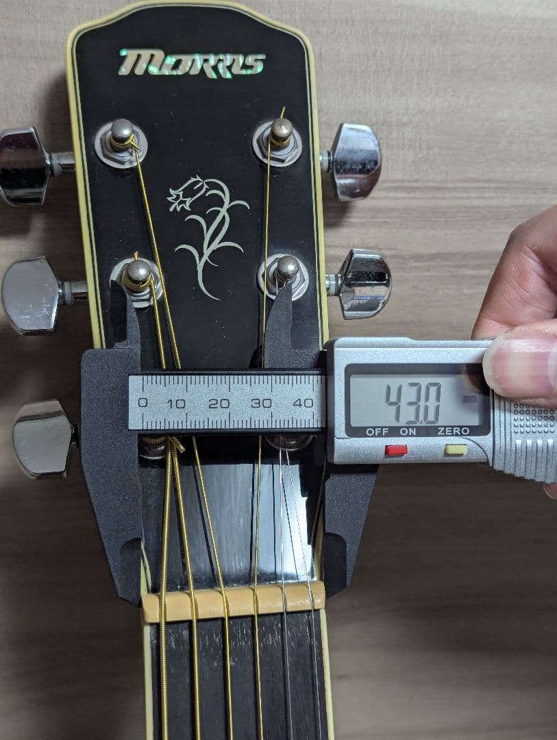 Morris F-12 IIトップ単板 2000年代後半製 ブラック