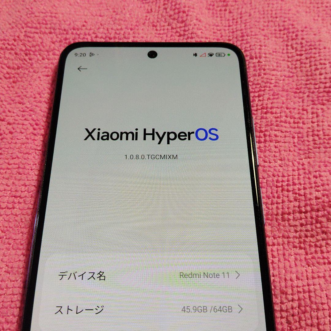 スマートフォン本体 Redmi Note 11 64GB