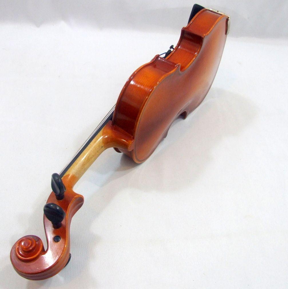 鈴木バイオリン 1/16 No220 未使用弓 ケース 弦新品 メンテ済