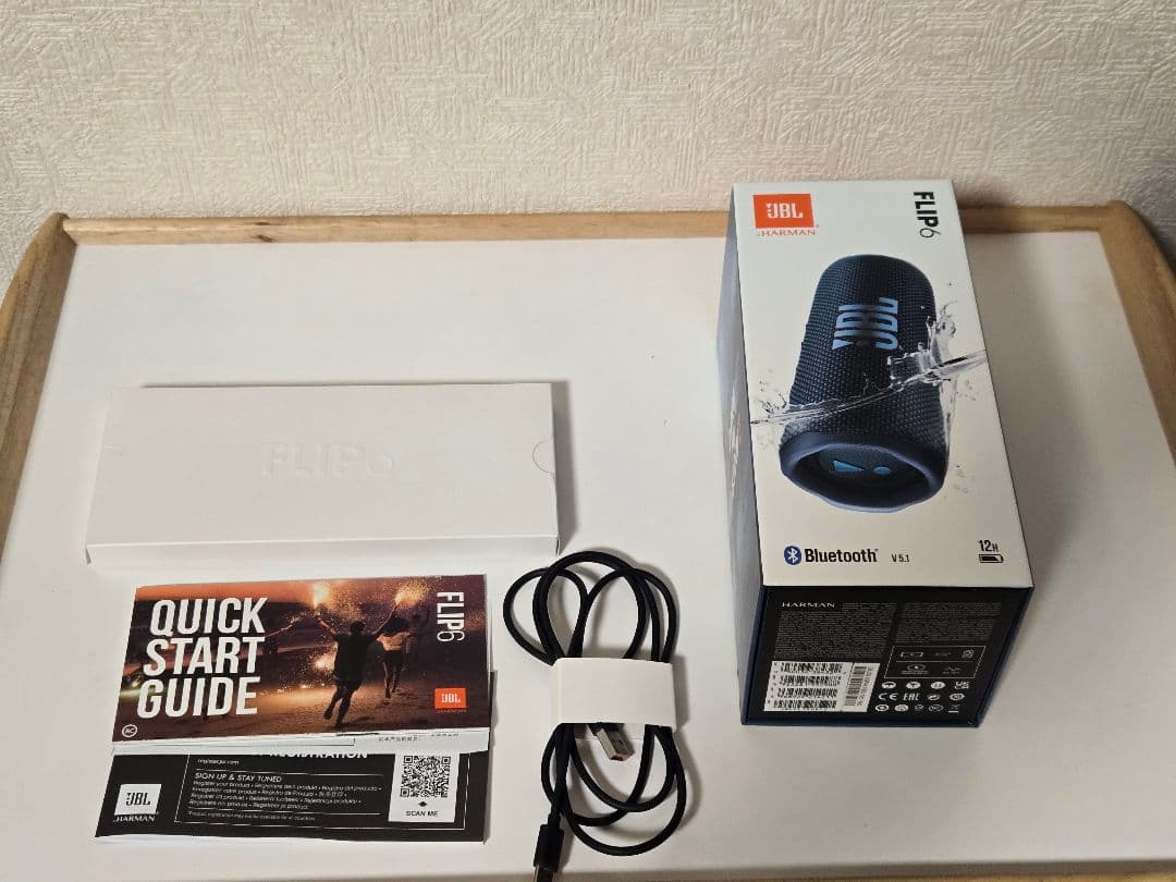 長期保証付✨️　JBL FLIP6 ワイヤレススピーカー　ブルー