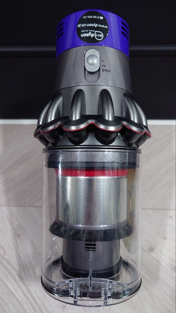 ②ダイソン dyson V10 SV12 本体のみ エコモード58分