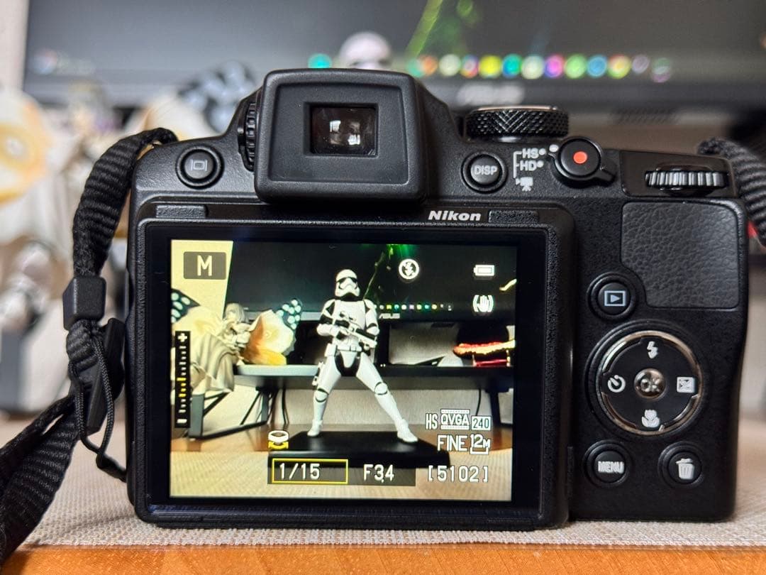 Nikon COOLPIX P500 デジタルカメラ ブラック