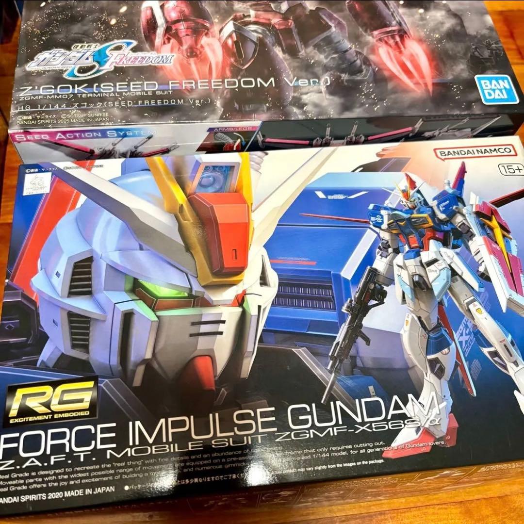 未組立 ガンダムSEED FREEDOM ガンプラ 6個 デスティニー ゼウス他