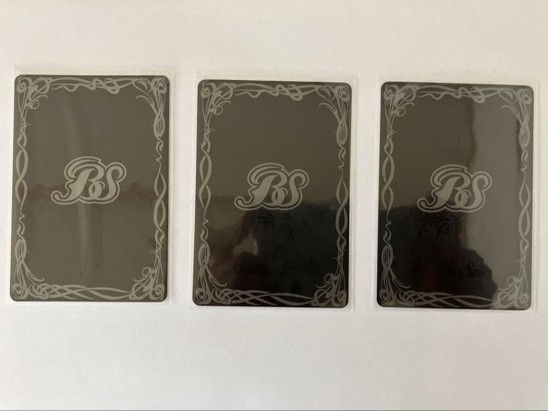 獅子王剣ナイトオーダー　３枚セット