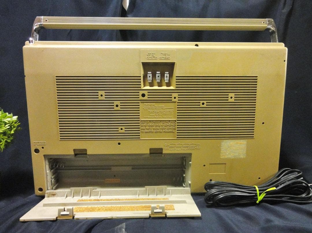 ♪昭和銘機 整備ラジカセ National Disco MAC　RX-5500