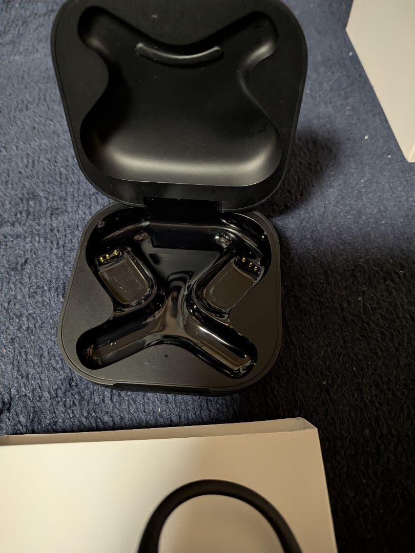 SHOKZ OPENFIT ワイヤレスイヤホン ブラック