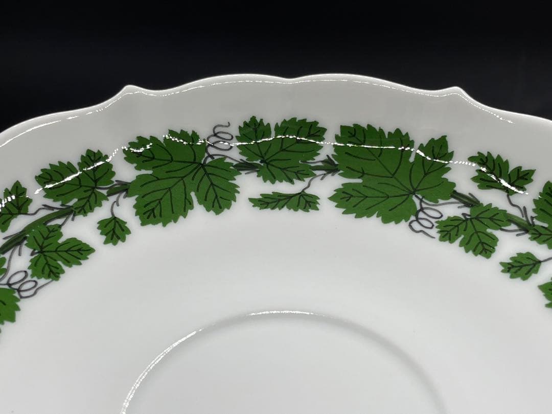 【極美品】meissen マイセン　ワインリーフ リーフ　C&S