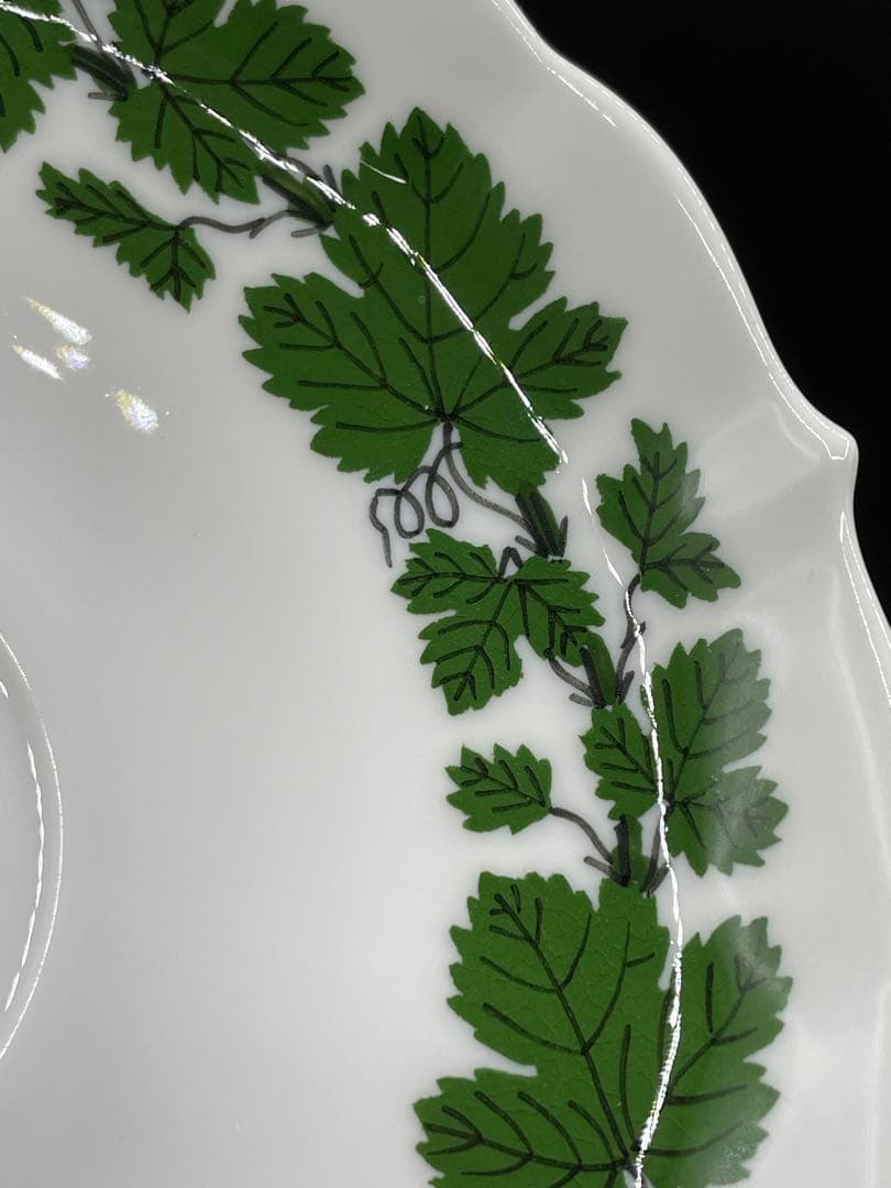 【極美品】meissen マイセン　ワインリーフ リーフ　C&S