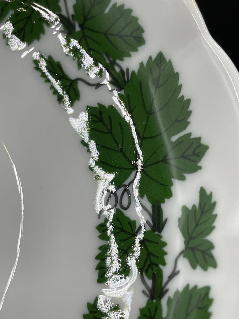 【極美品】meissen マイセン　ワインリーフ リーフ　C&S