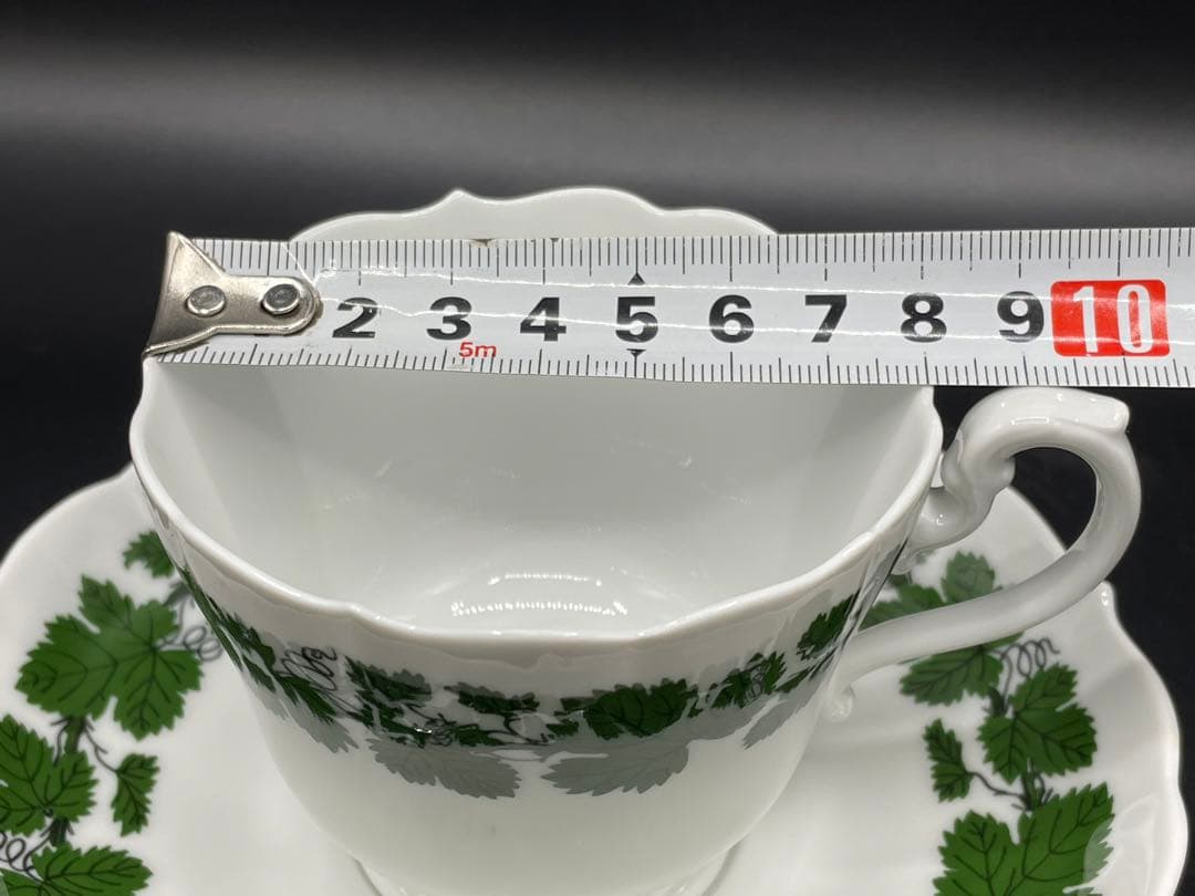 【極美品】meissen マイセン　ワインリーフ リーフ　C&S