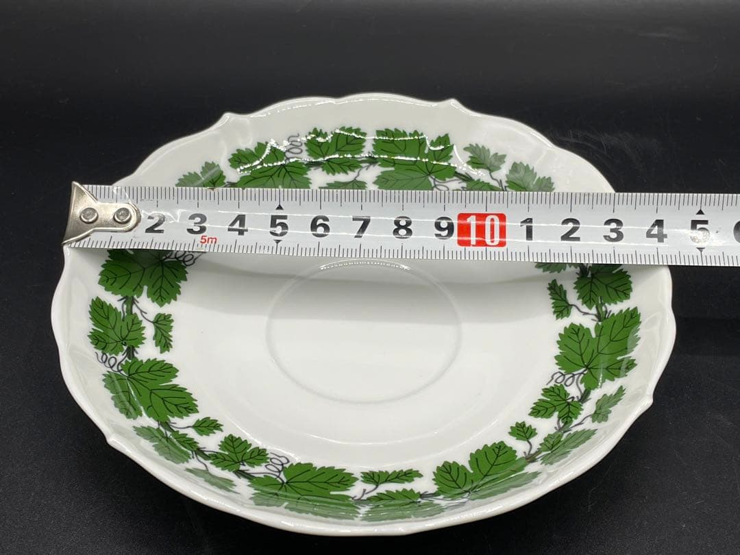【極美品】meissen マイセン　ワインリーフ リーフ　C&S