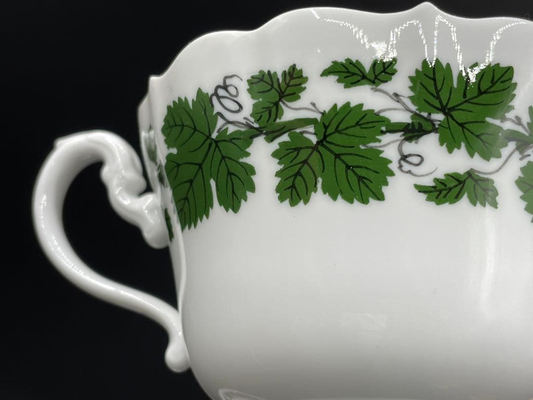 【極美品】meissen マイセン　ワインリーフ リーフ　C&S