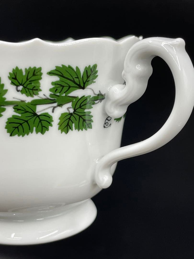 【極美品】meissen マイセン　ワインリーフ リーフ　C&S