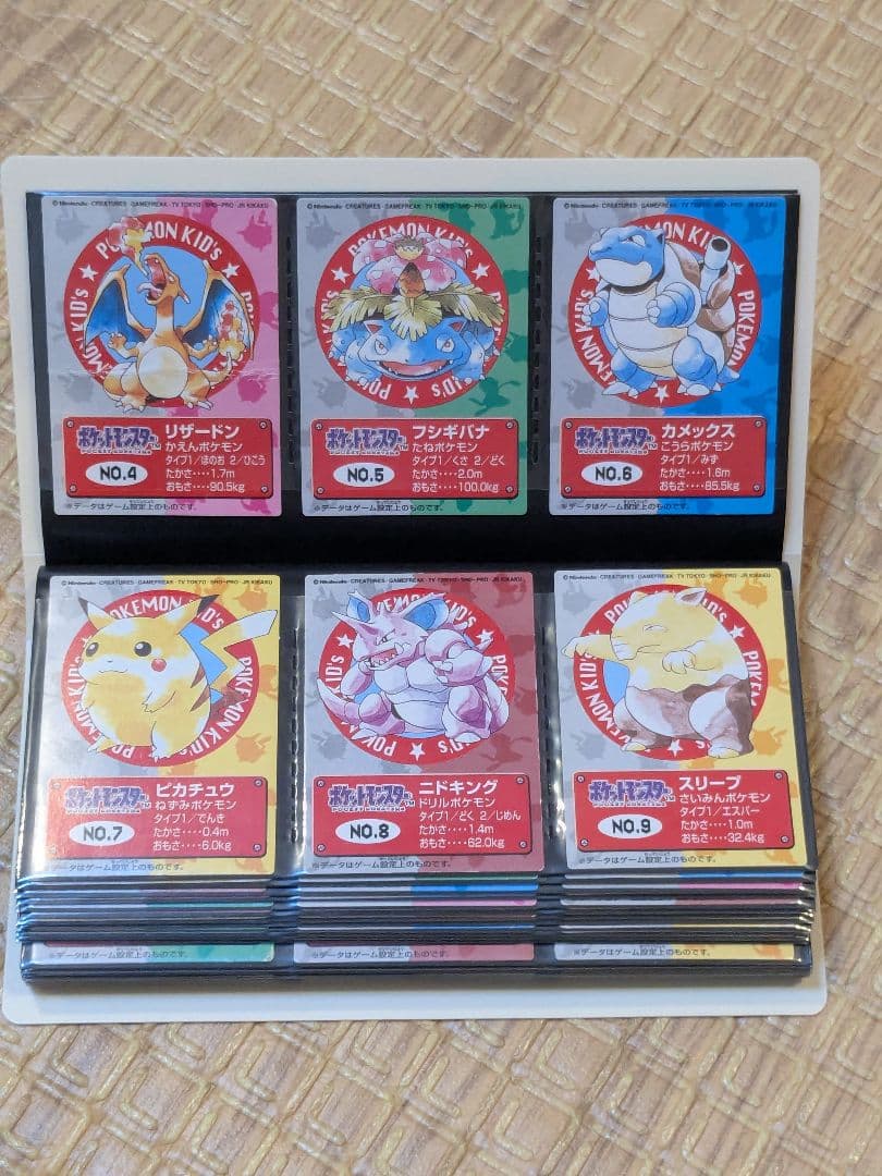 ポケモンキッズ カードコレクションファイル