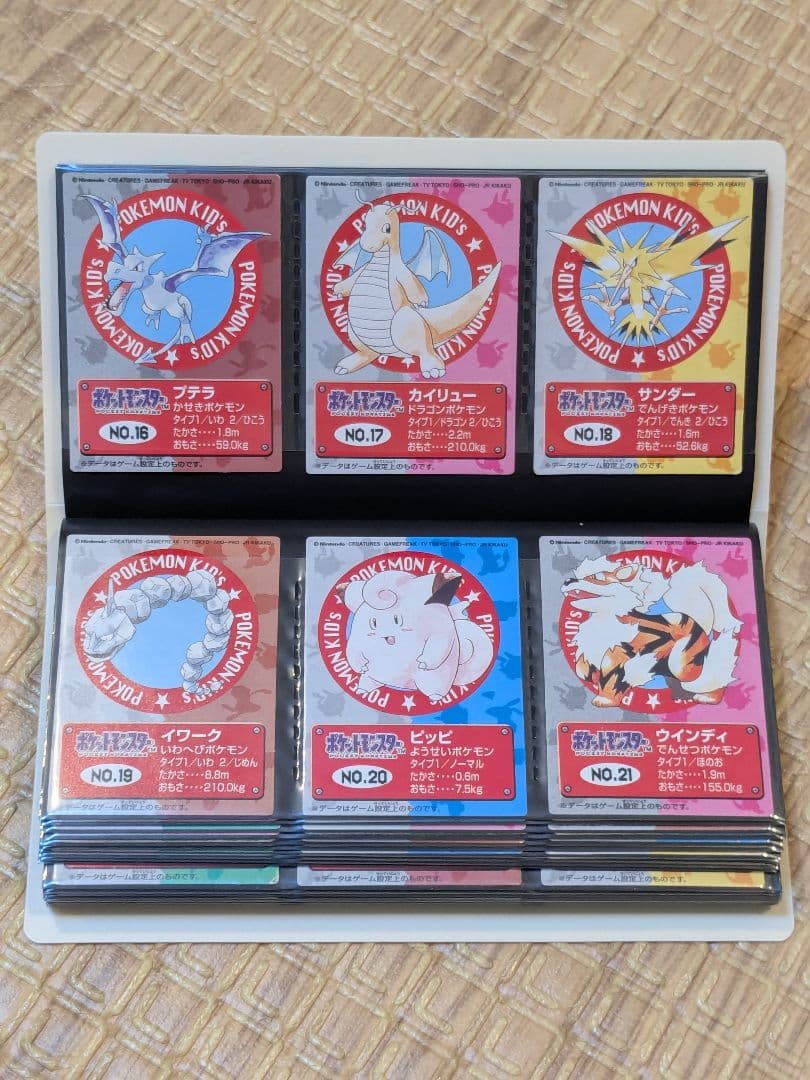 ポケモンキッズ カードコレクションファイル