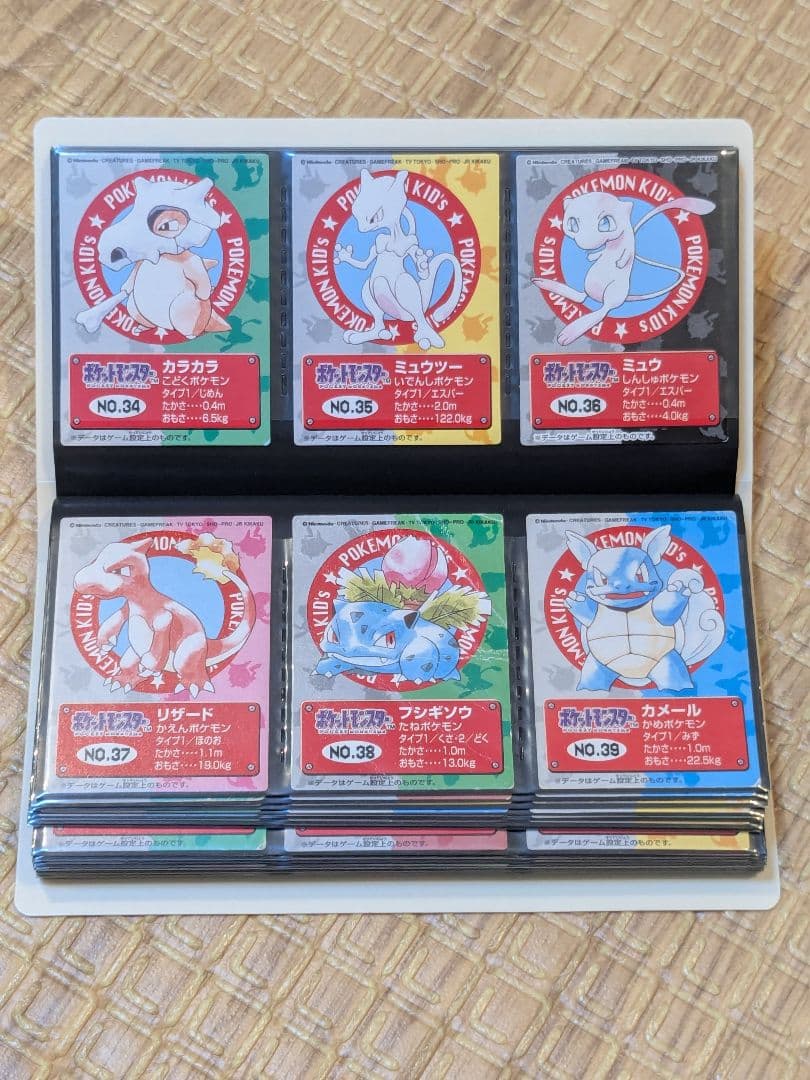 ポケモンキッズ カードコレクションファイル