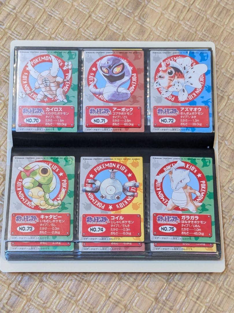 ポケモンキッズ カードコレクションファイル