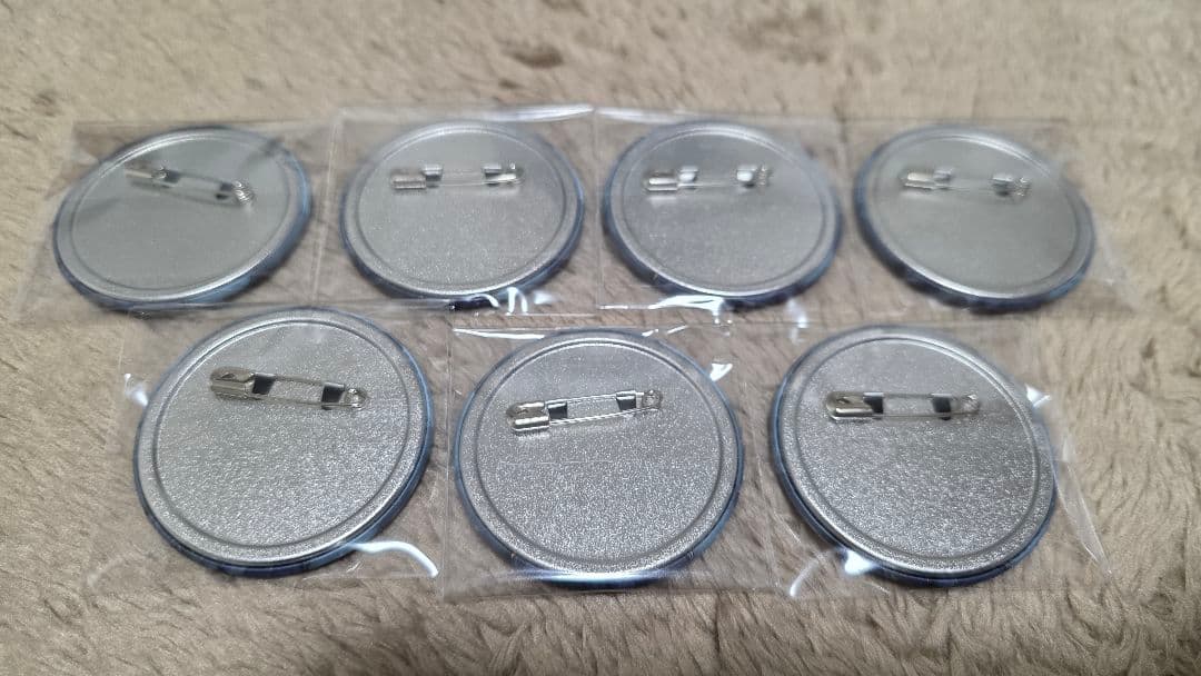 ツイステ ジェイド 缶バッジ ブレイジングジュエル 7個 セット