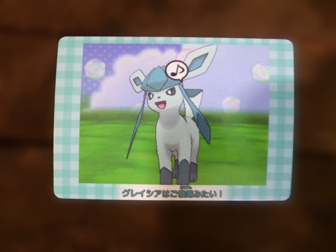 ☆ポケモンＸＹ ポケモンスクラップカード パルレ グレイシア No，１８（単品）