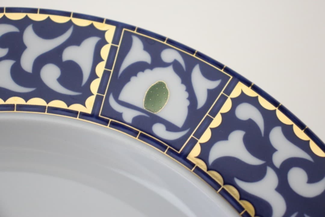 ブルガリ　ローゼンタール　フルッタアナフィネストラ　２２cmプレート