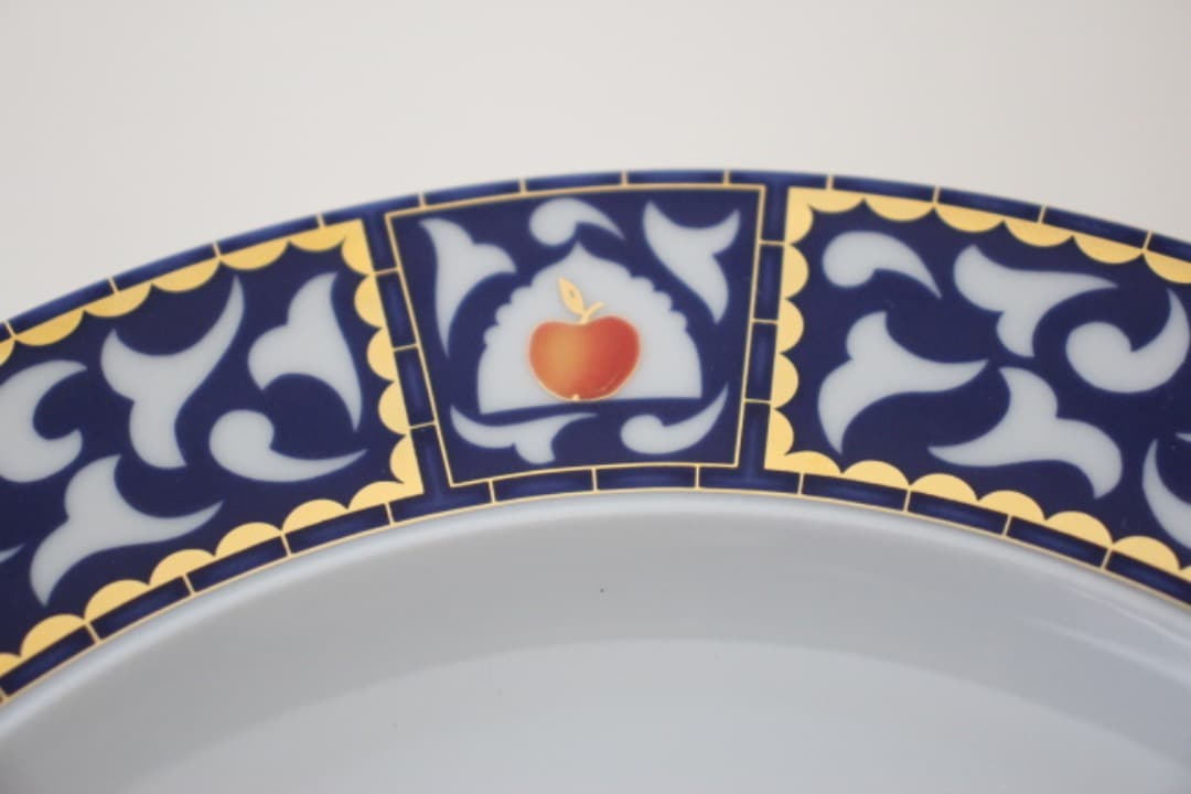 ブルガリ　ローゼンタール　フルッタアナフィネストラ　２２cmプレート