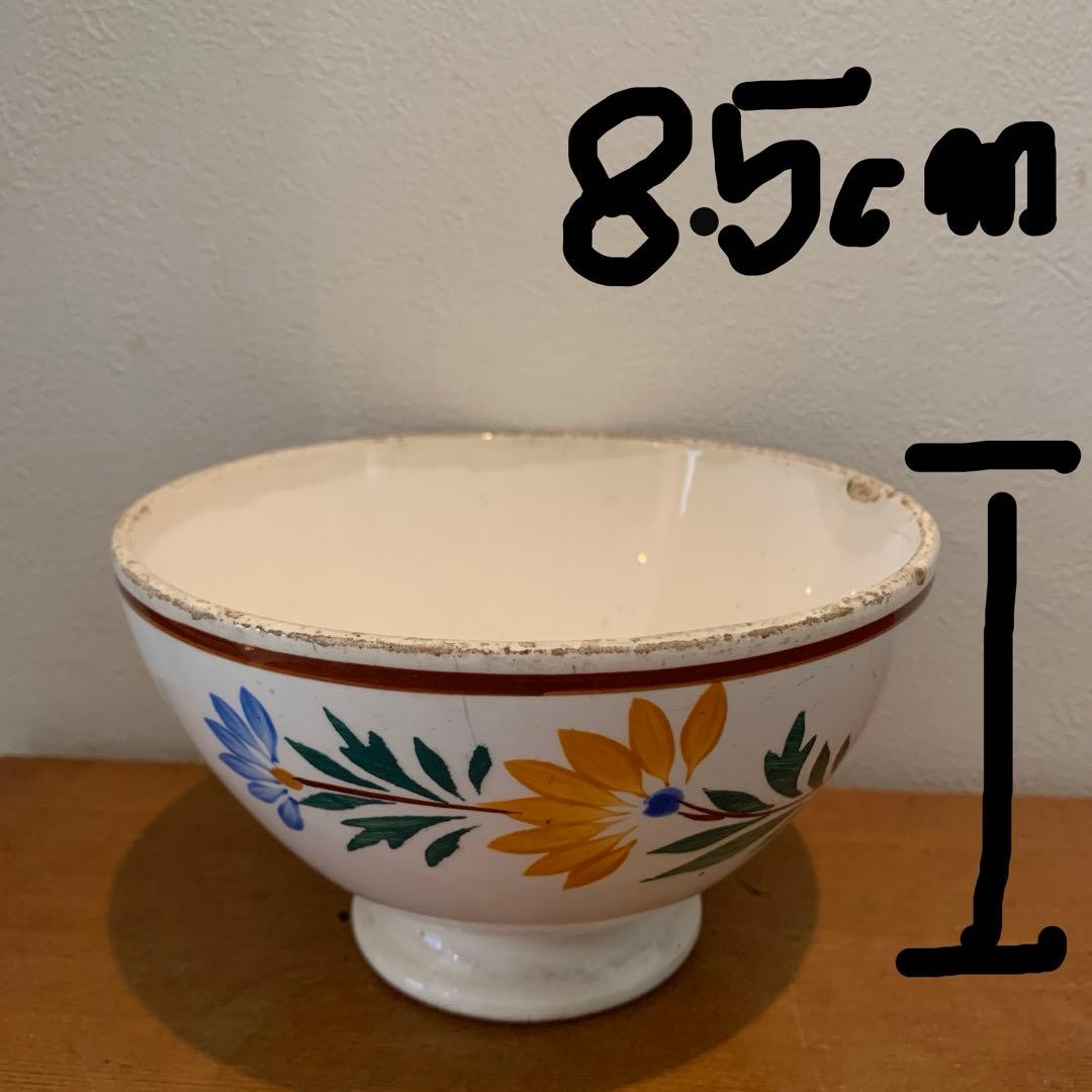 イギリス　アンティーク　カフェオレボウル