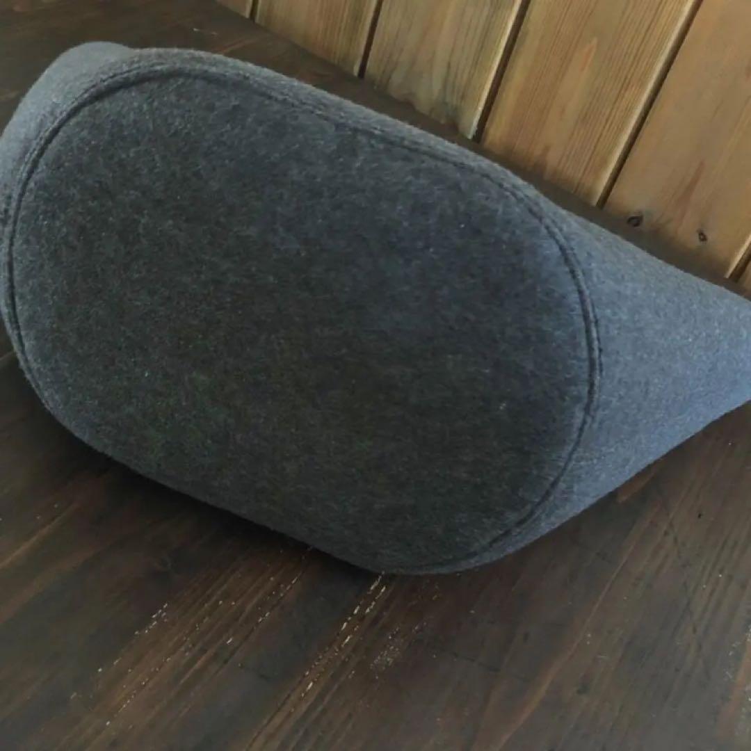 フェルト トートバッグ　ダークブラウン