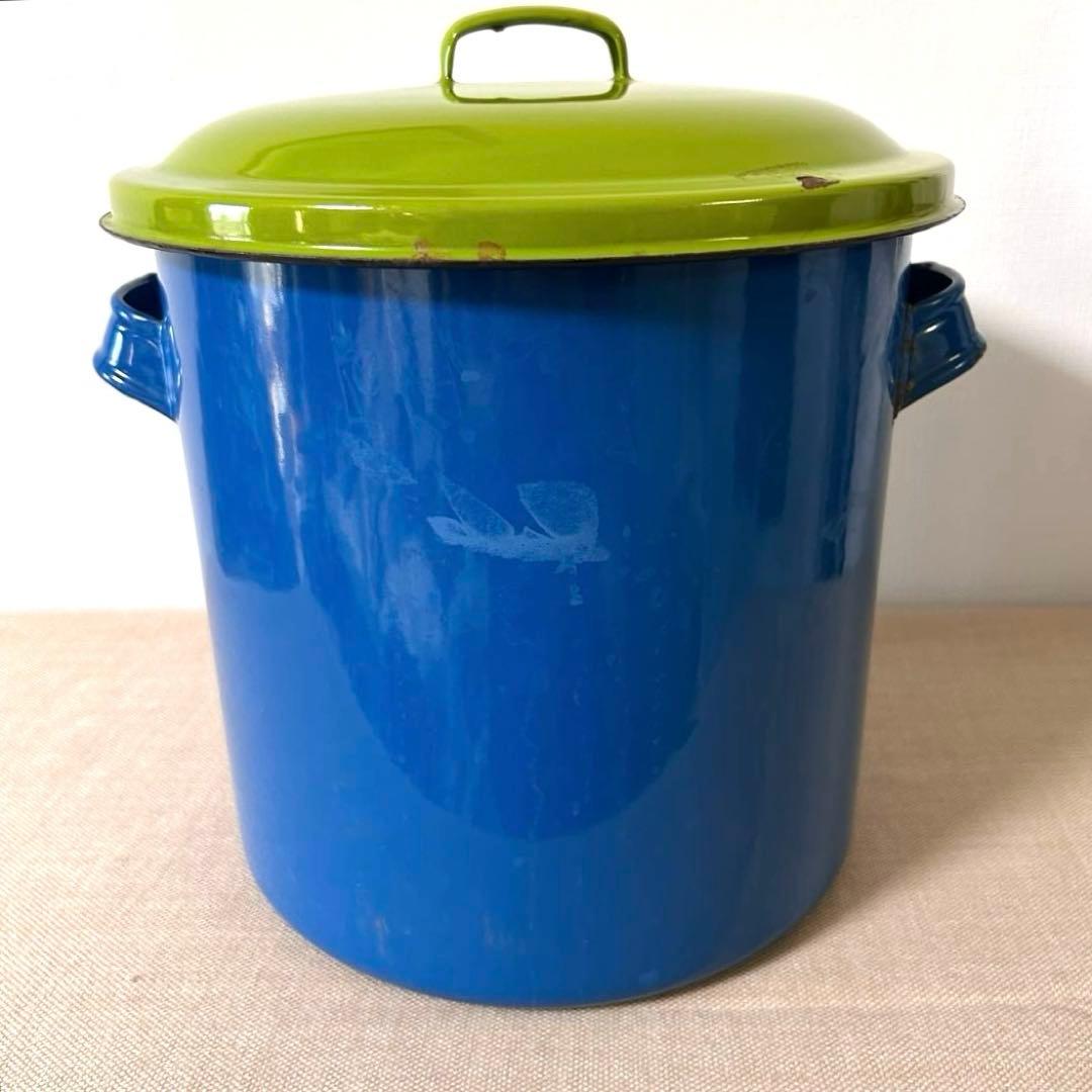 ホーロー 容器 バケツサイズ 大型
